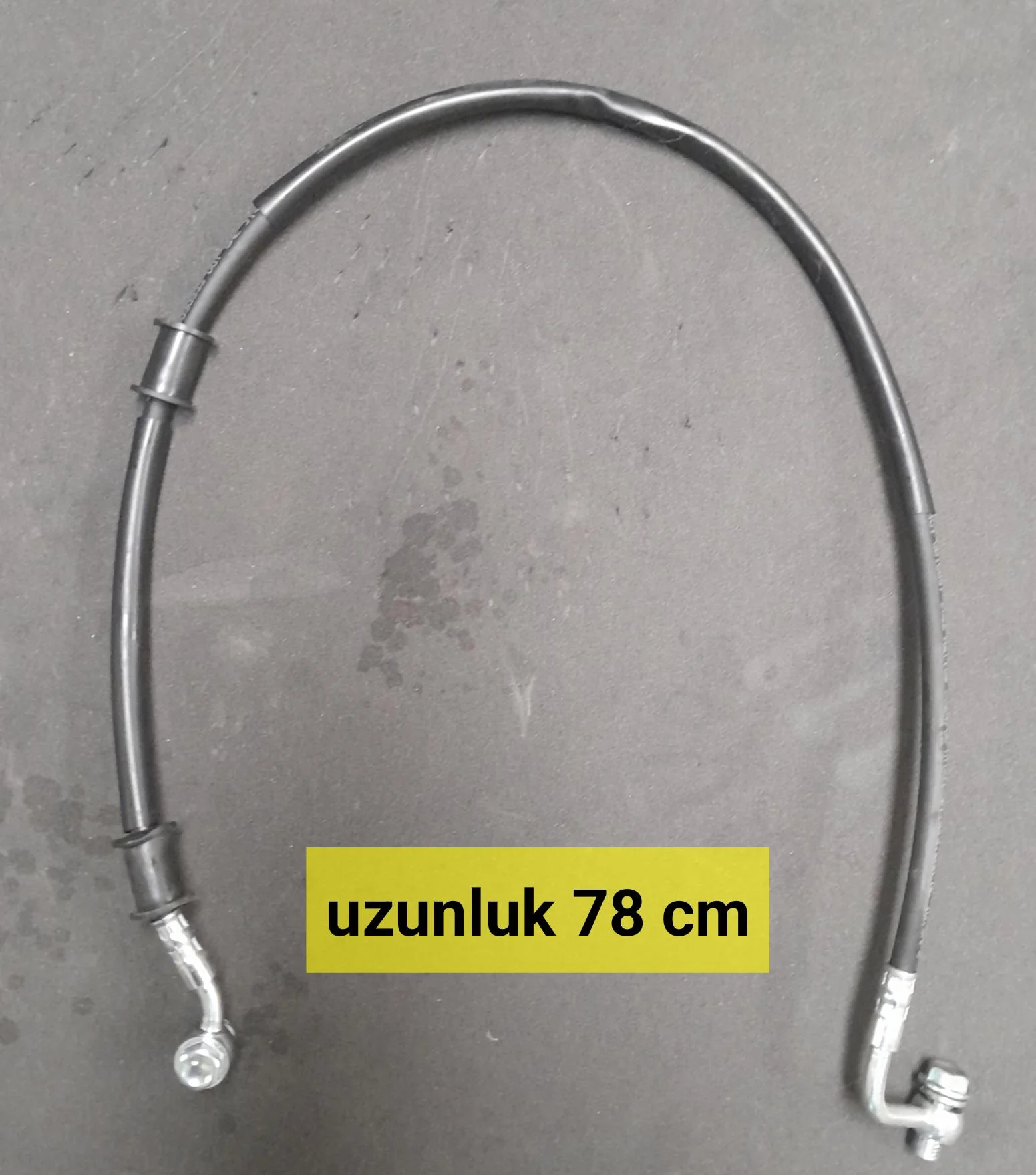 PARÇA RS6 ON FREN HIDROLIK HORTUM 78 CM
